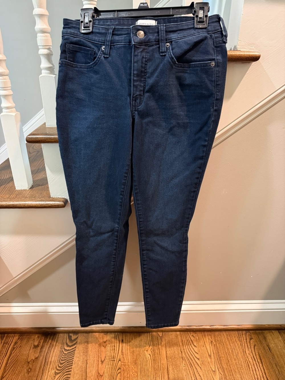 crown & ivy Dark Denim Label Jeans